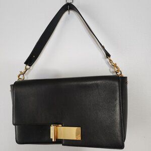 Stuart Weisman "The GRACIE" Black Leather shoulder bag